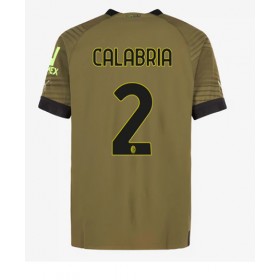 Herren Fußballbekleidung AC Milan Davide Calabria #2 3rd Trikot 2022-23 Kurzarm